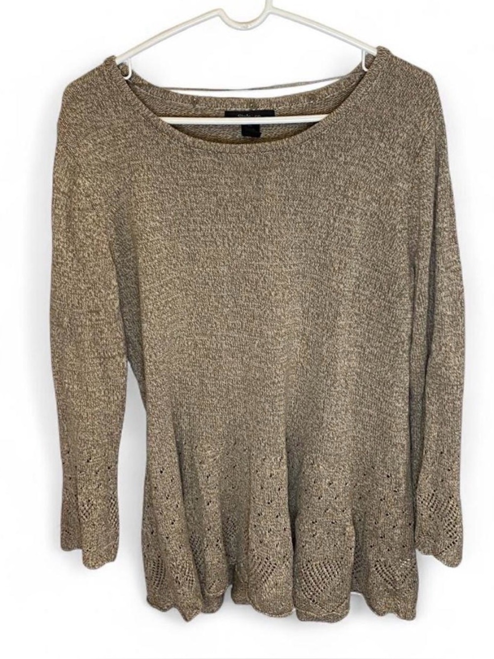 Style & Co. tan shirt